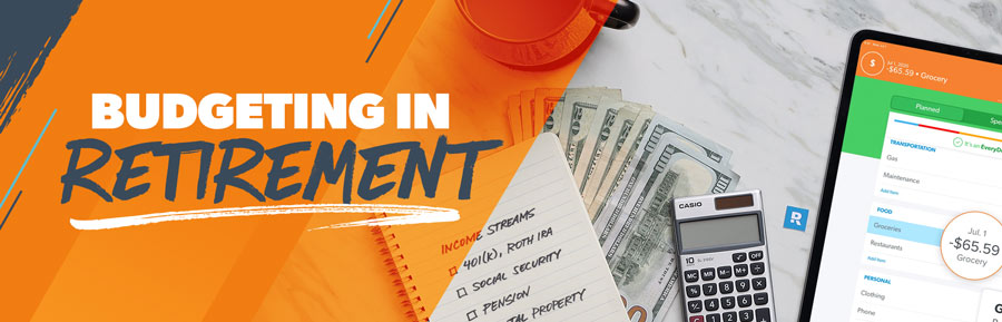 An image of a retirement budget.