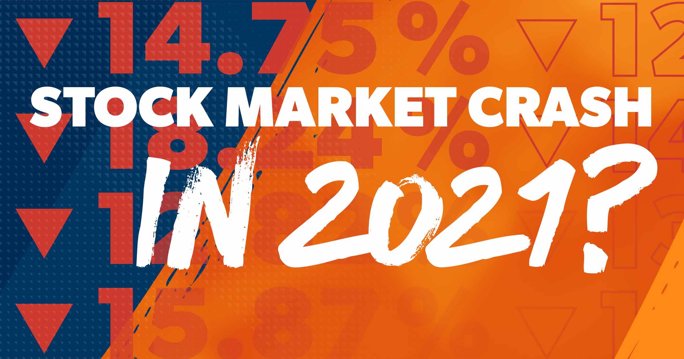 Will The Stock Market Crash In January 2021 : Worried about a stock market crash in 2021? This one Tech ... - Protect yourself now ryan vanzo 6/24/2020.