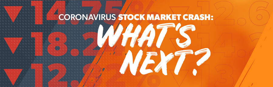 An image with the title of the article: Coronavirus stock market crash: What's next?
