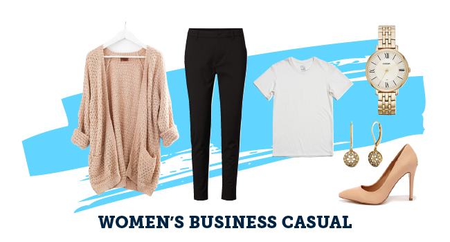 Business casual interview attire on sale female