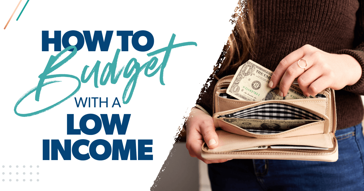 how to budget with a low income