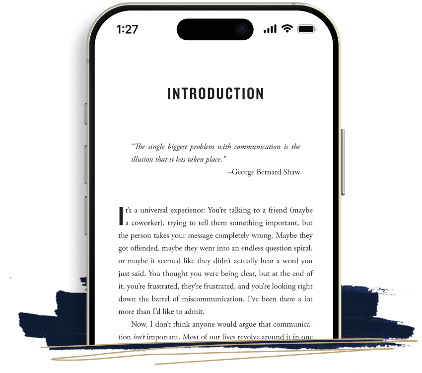 A phone preview of the first 10 pages of chapter one.