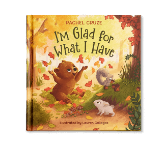 book cover for "I'm Glad For What I Have"