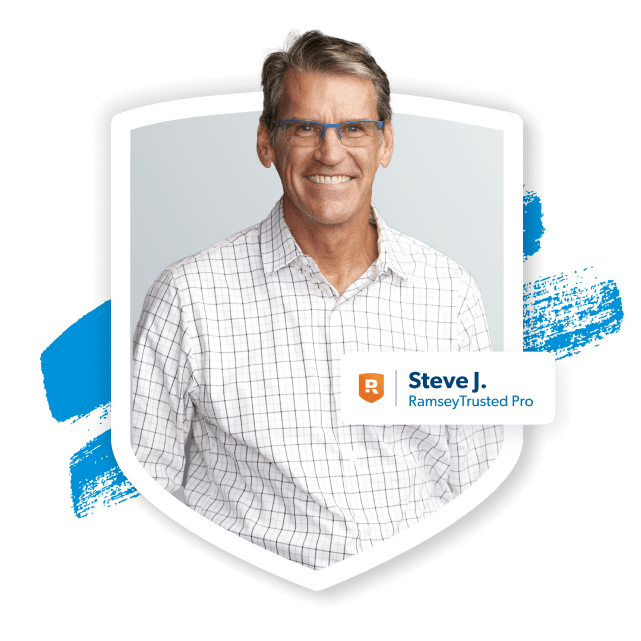 Steve, a RamseyTrusted pro, photographed in a shield