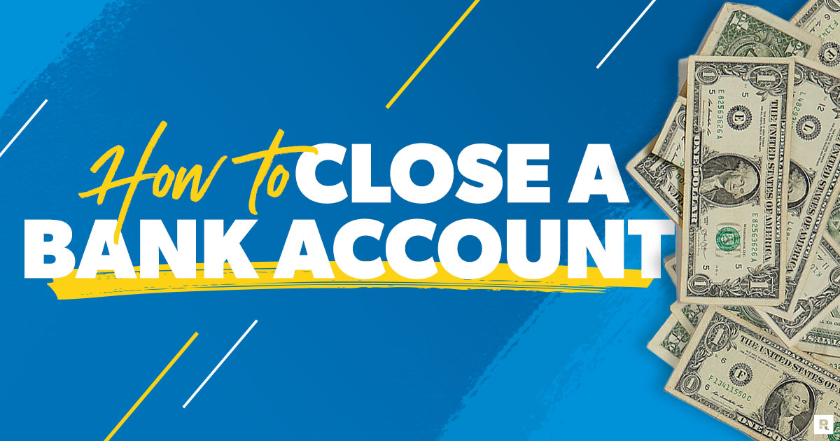 how to close a bank account