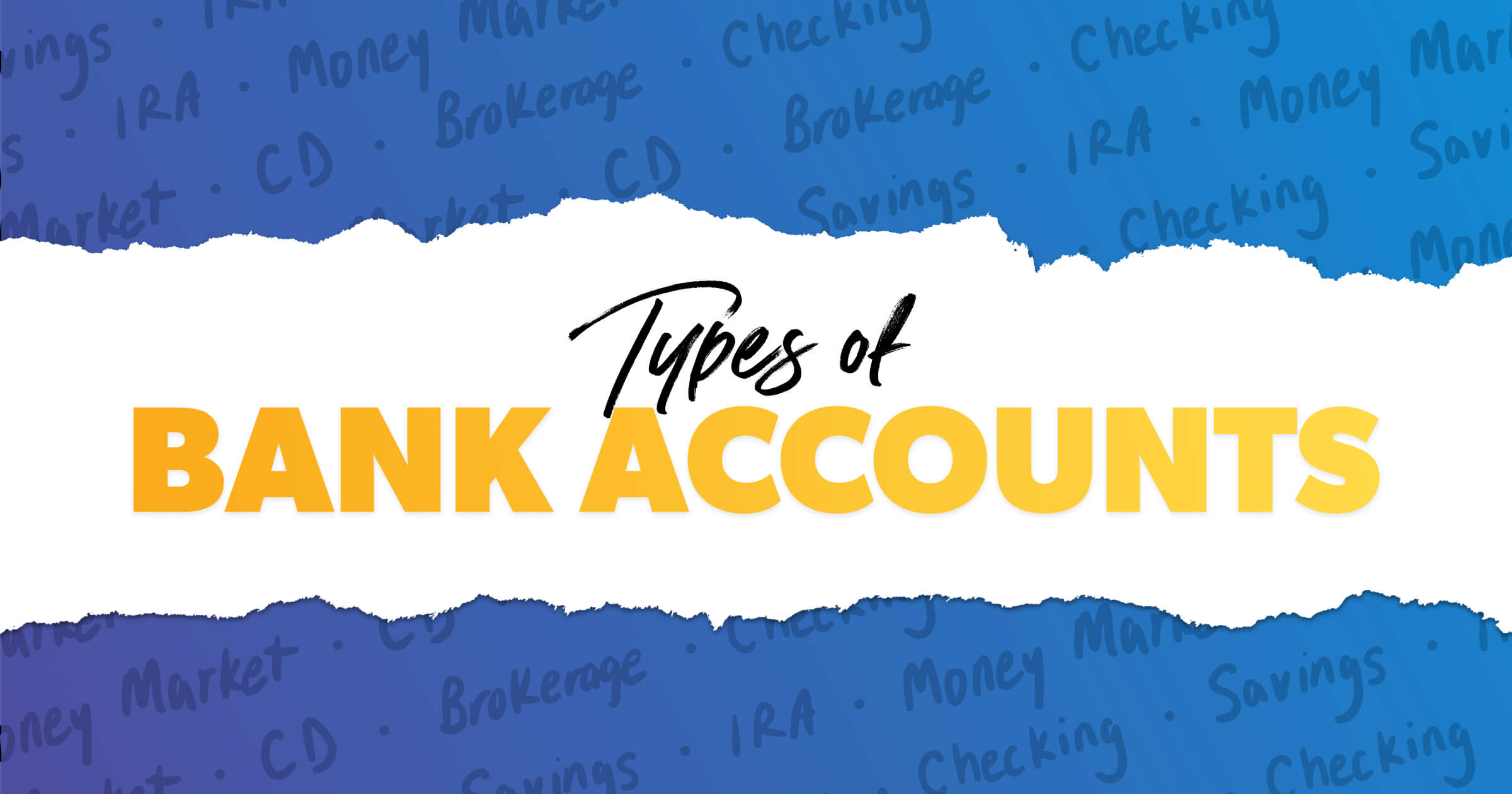 4 types of bank accounts