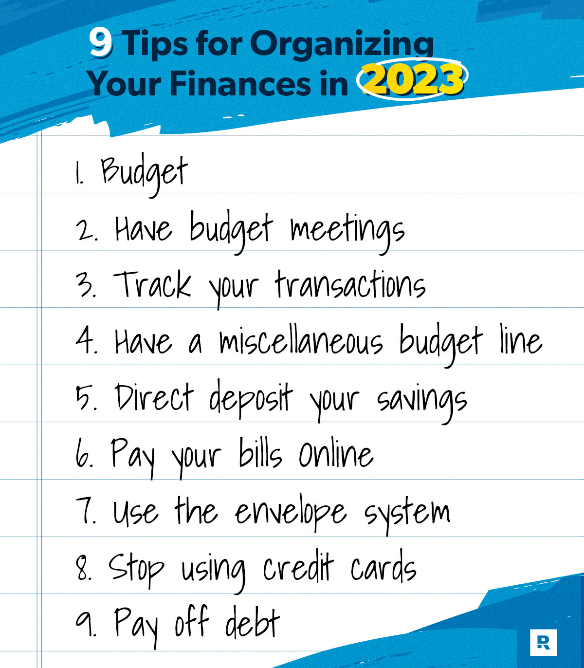 9 Ways To Be More Organized With Your Money In 2023 - Ramsey