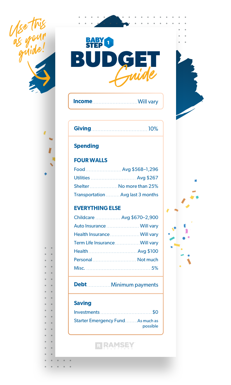 Baby Step 1: Your Budgeting Guide - Ramsey