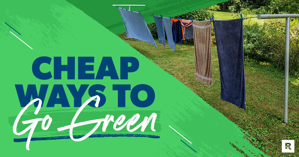 cheap ways to go green
