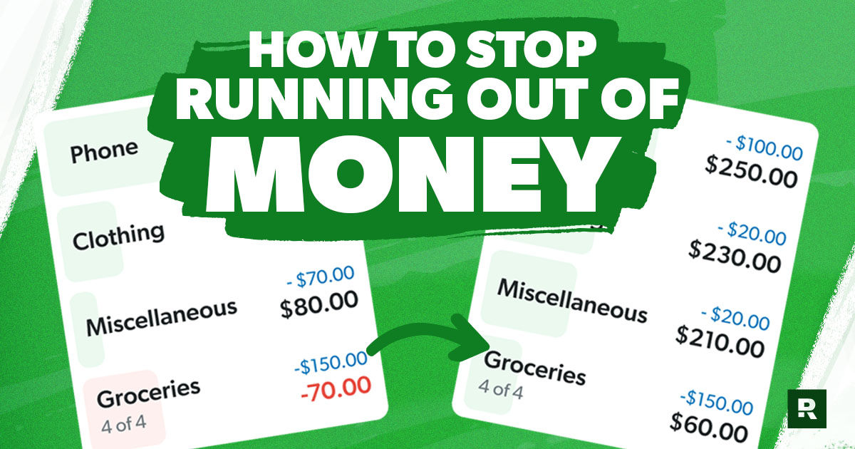Running out of money?