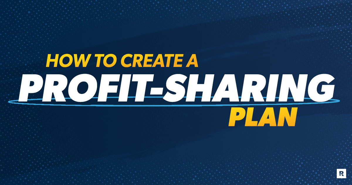 how to create a profit-sharing plan