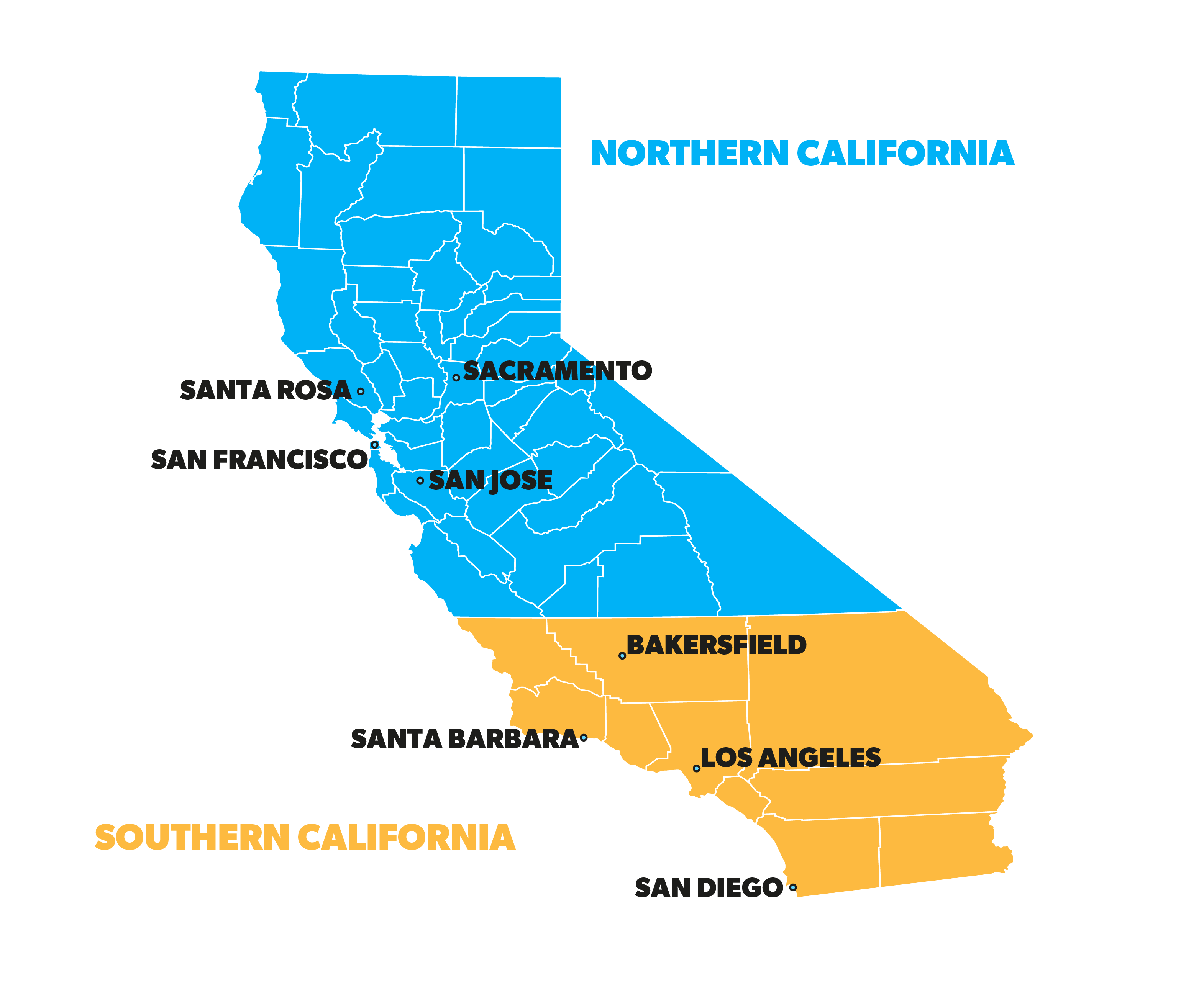 california map