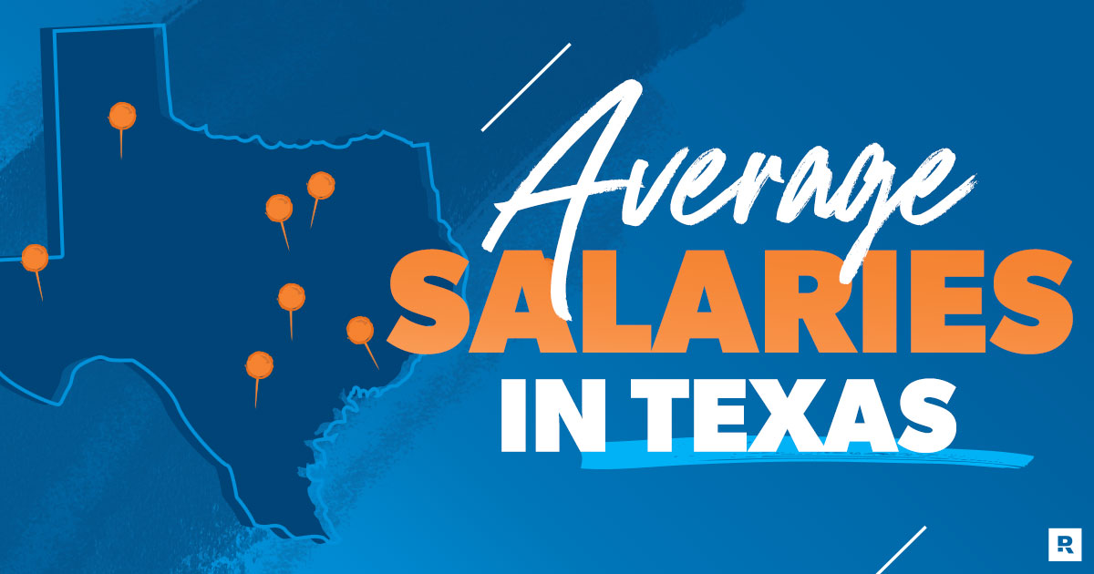 average salaries in Texas