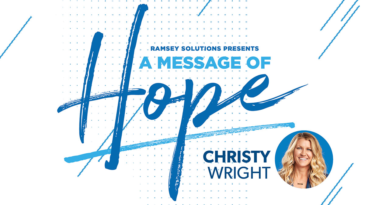 Christy Wright A Message of Hope
