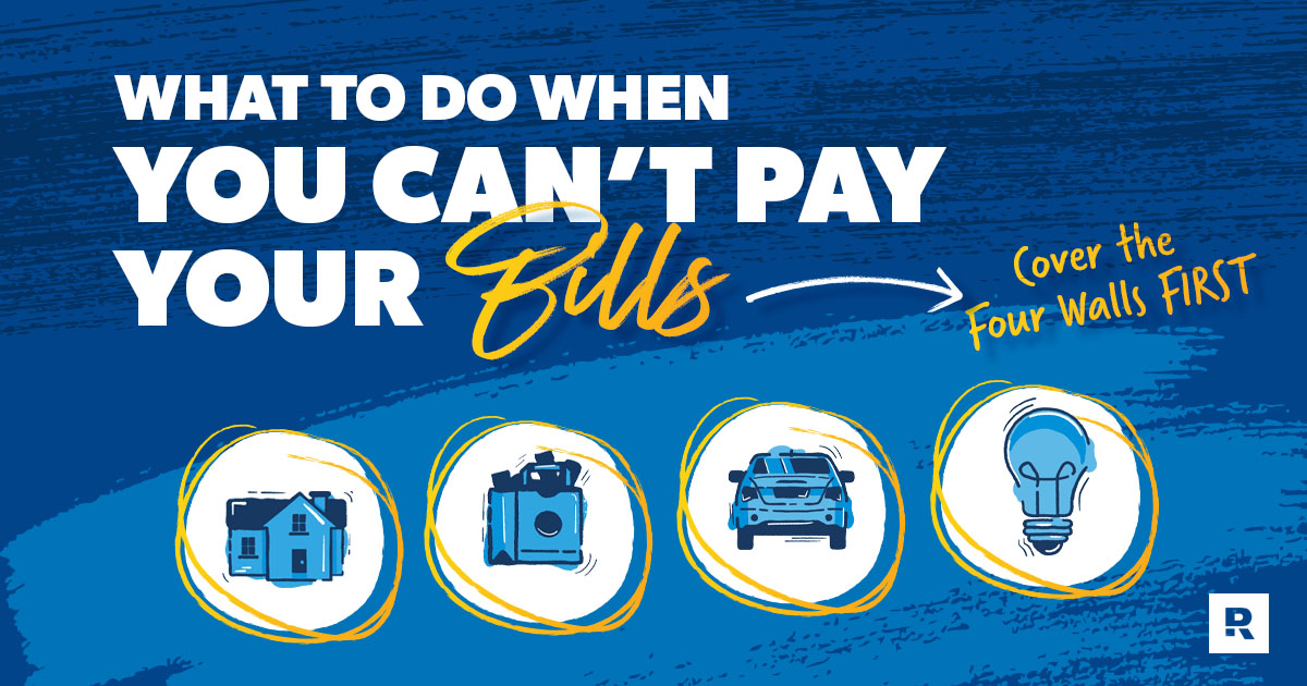 What to Do When You Can’t Pay Your Bills