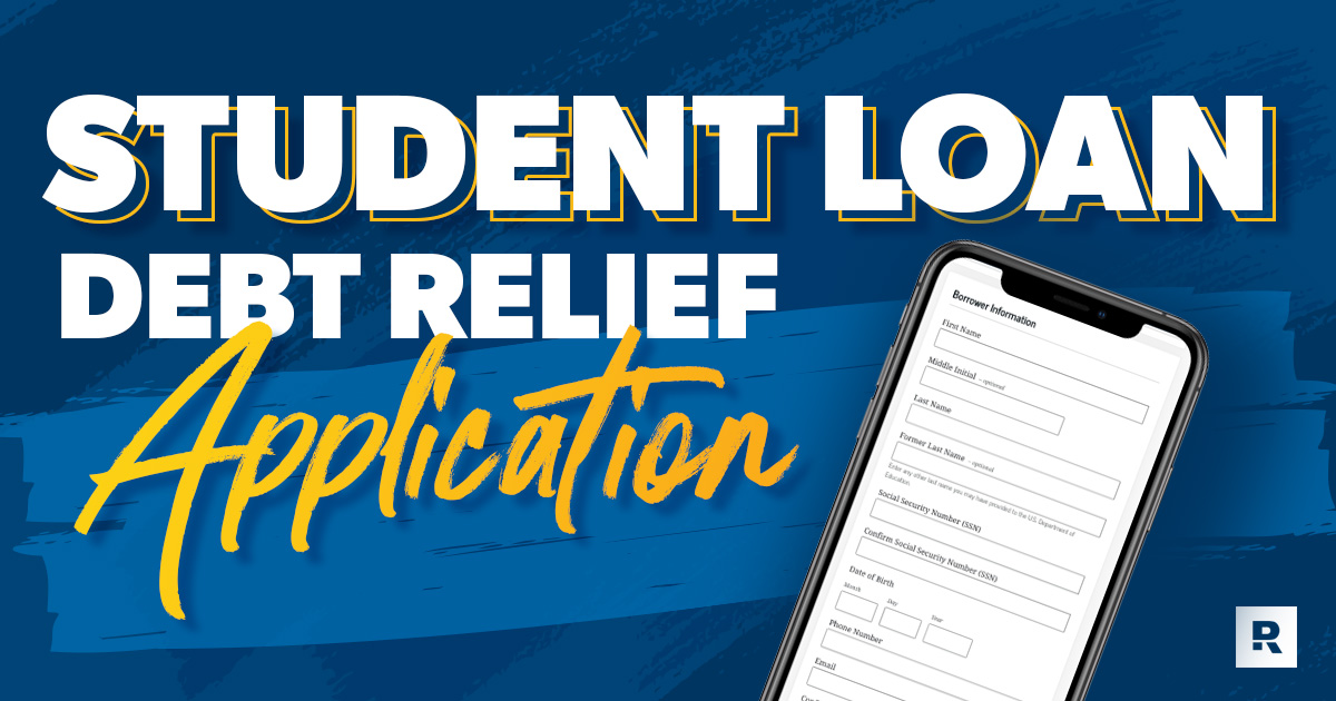 student loan debt relief application