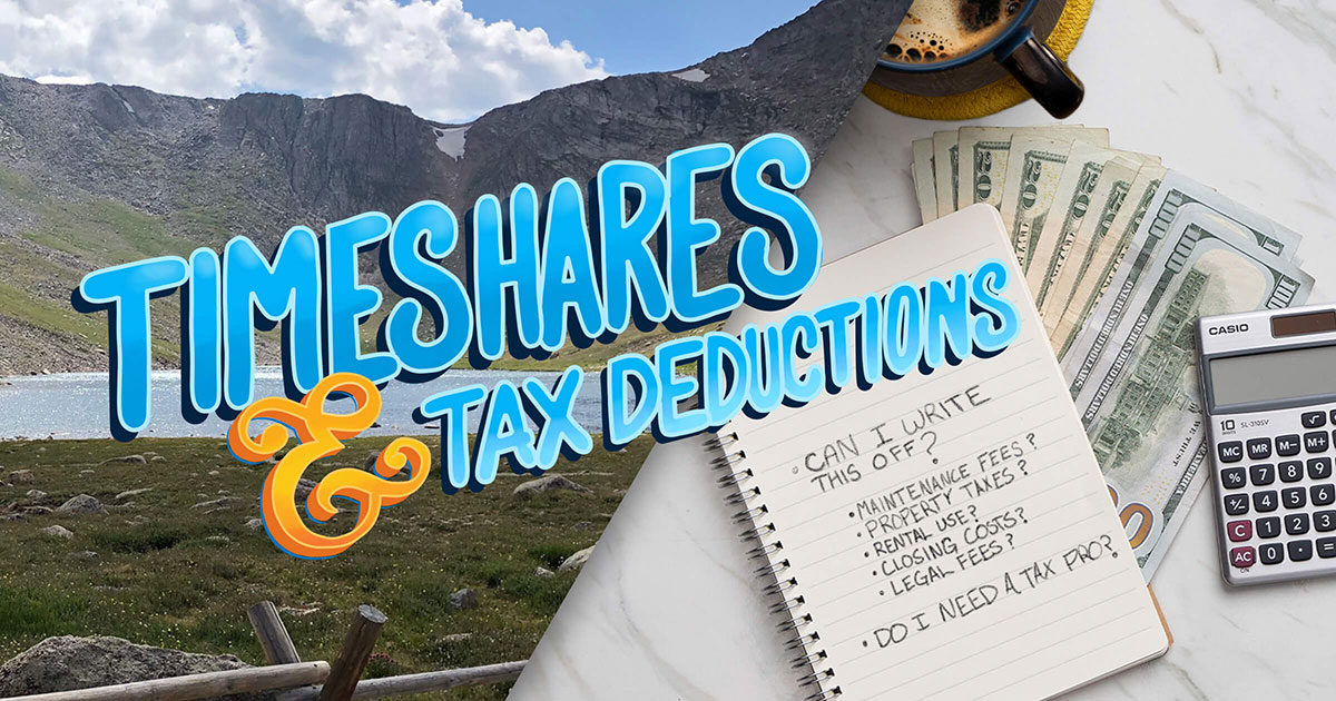 timeshares and tax deductions