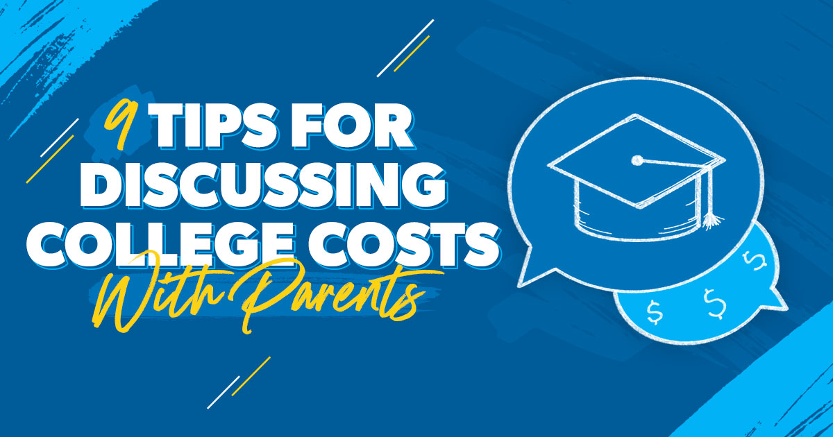 Tips for Discussing College Costs