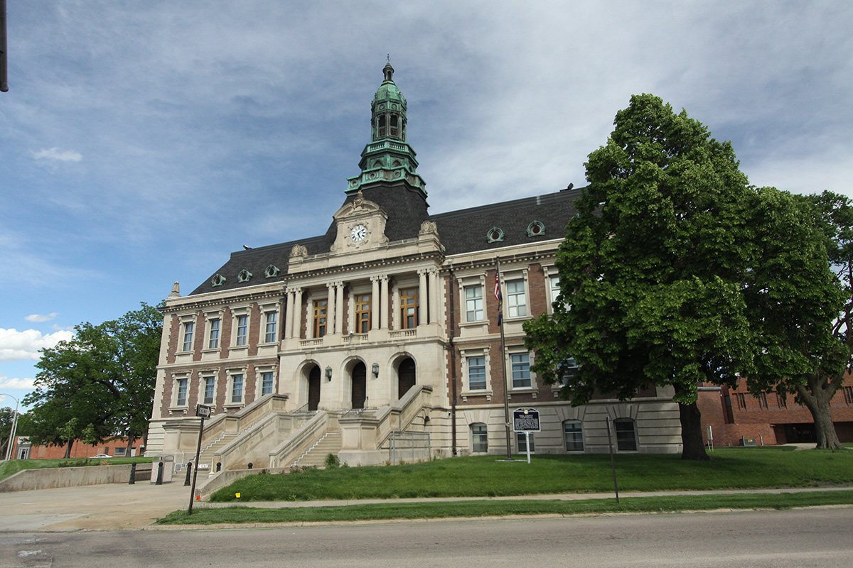 The Hall County Courthouse at Grand Island.
