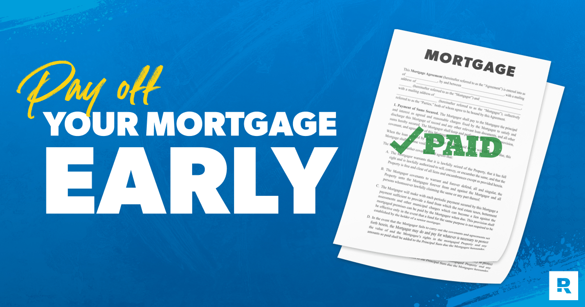 A mortgage document stamped 