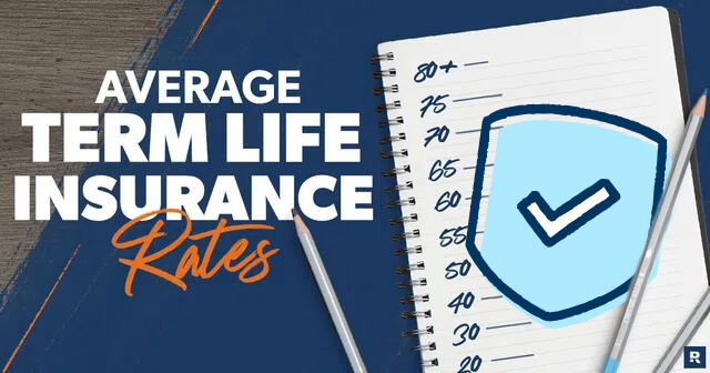 term life insurance rate chart by age 