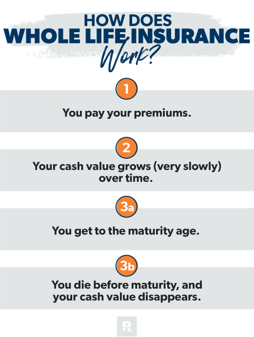 how does whole life insurance work