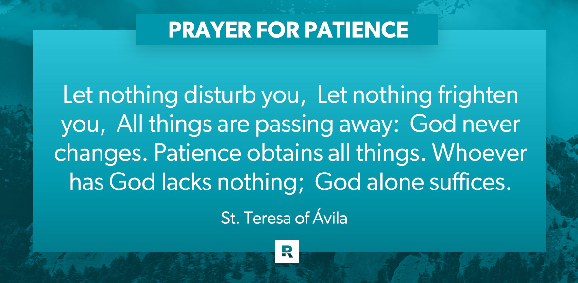 Prayer for Patience