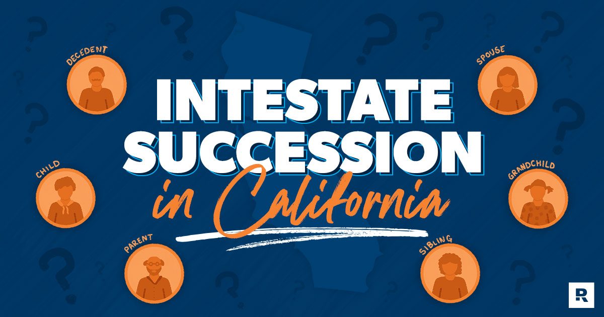 california intestate succession