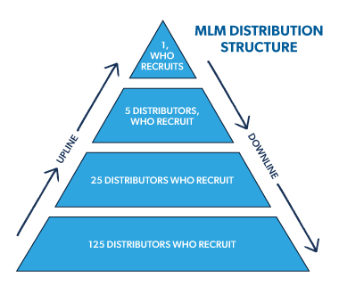 MLM distribution structure