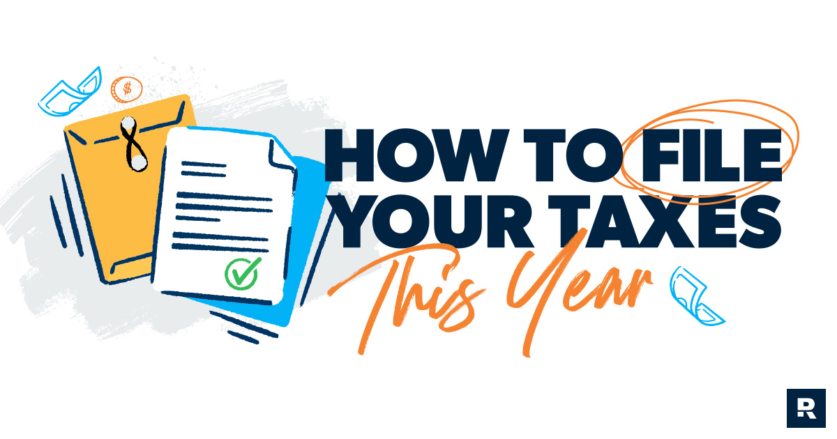 how to file your taxes in 6 steps!