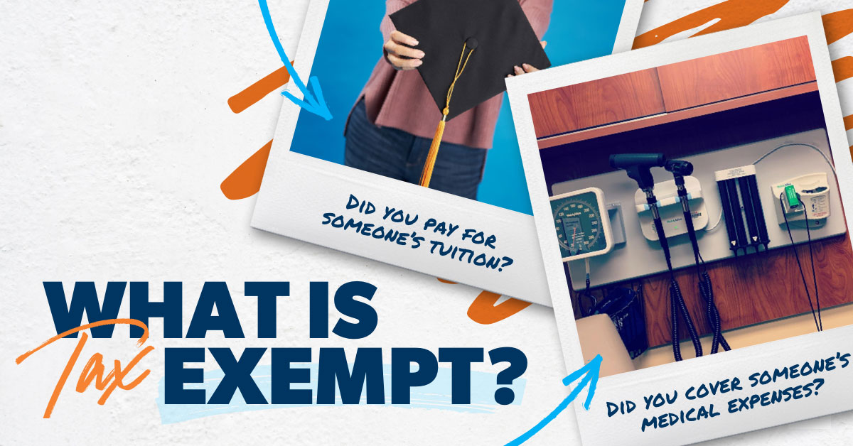 What is tax exempt? 