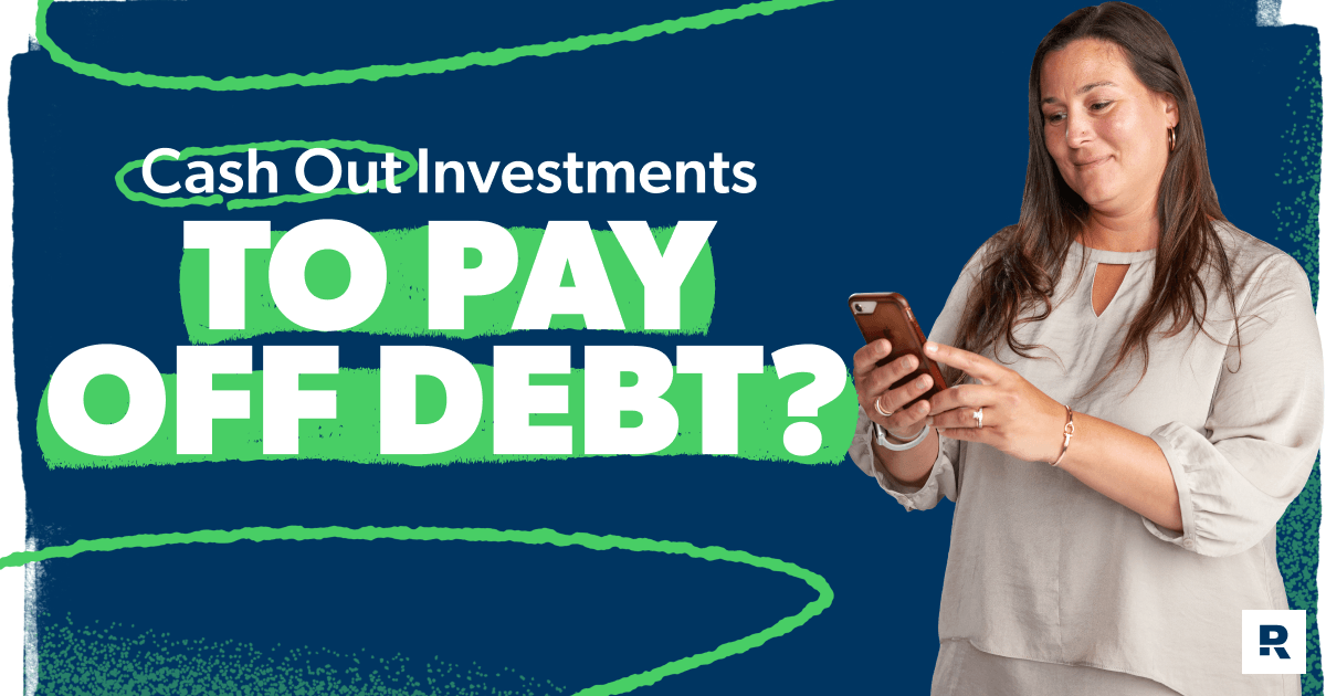 using investments to pay off debt