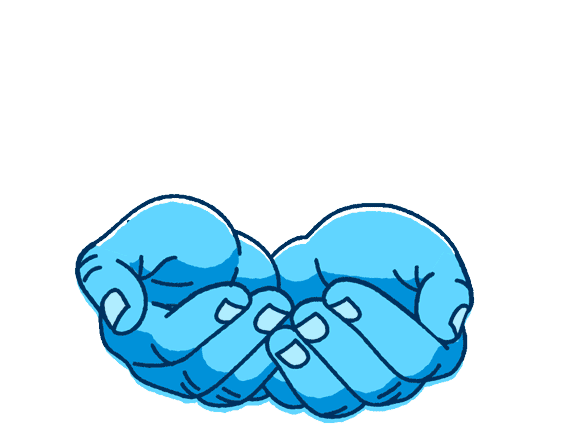 Illustration of Tree Being Watered and Growing Money