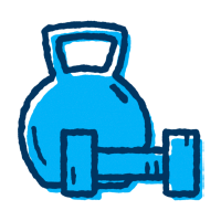 Wellness benefits icon