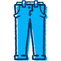 Casual dress icon