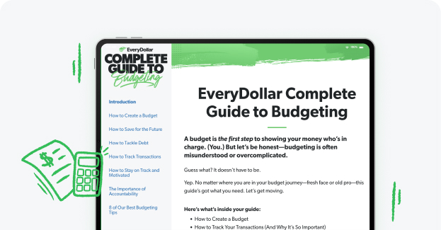Read the free EveryDollar Complete Guide to Budgeting