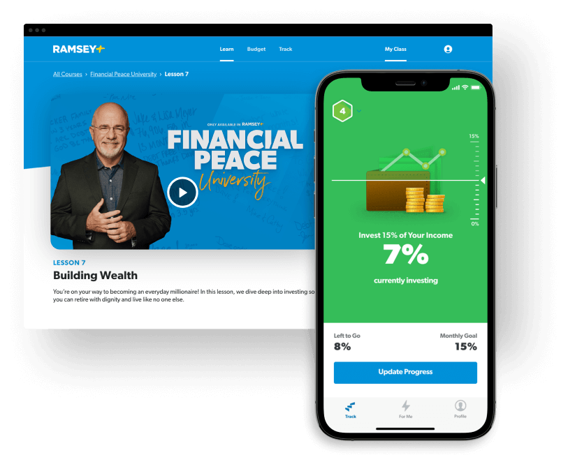 Financial Peace and investing interfaces 