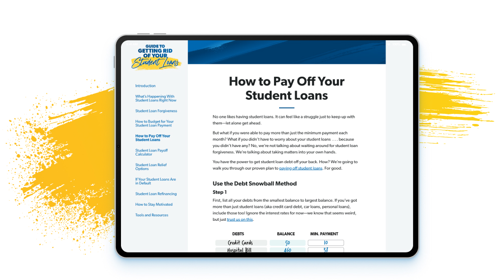 student loan payoff calculator