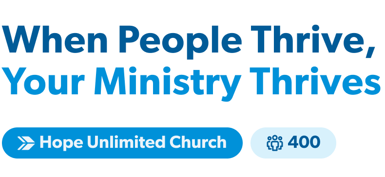 When People Thrive, Your Ministry Thrives