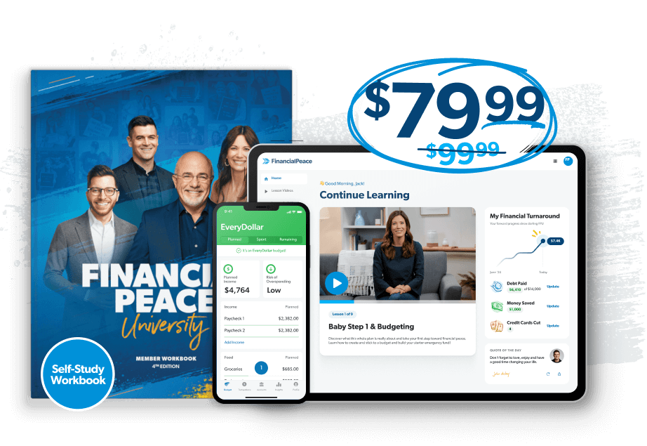 Get Financial Peace University for only $79.99