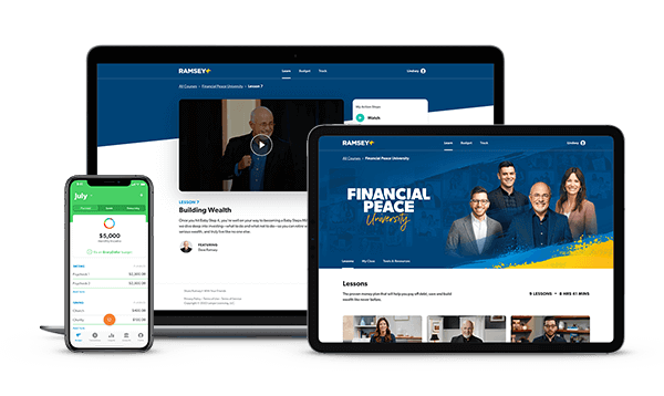Financial Peace University on multiple devices