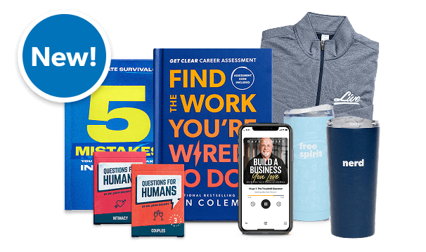 Bold new Ramsey arrivals—including books, drinkware, a hoodie, and digital tools.