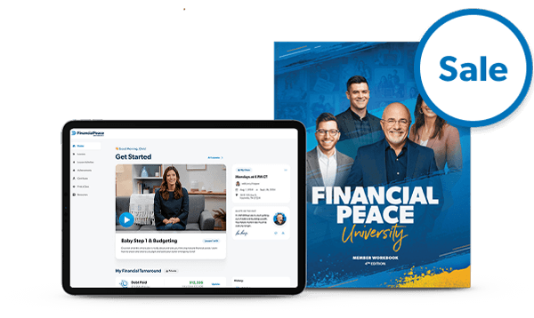 Live and Give Box on sale now!—featuring The Total Money Makeover, Baby Steps Millionaires, and Financial Peace University.