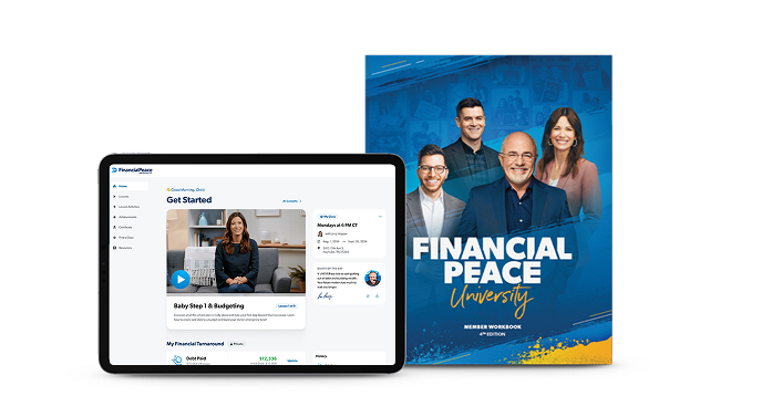 Financial Peace University Workbook and Dashboard