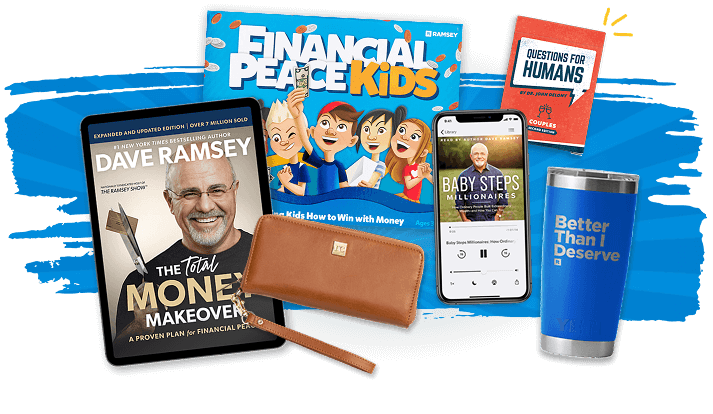 Top picks from the Summer Black Friday Sale: bestselling books, a Rachel Cruze Wallet, a “Better Than I Deserve” tumbler, and fun conversation cards—new deals drop daily.
