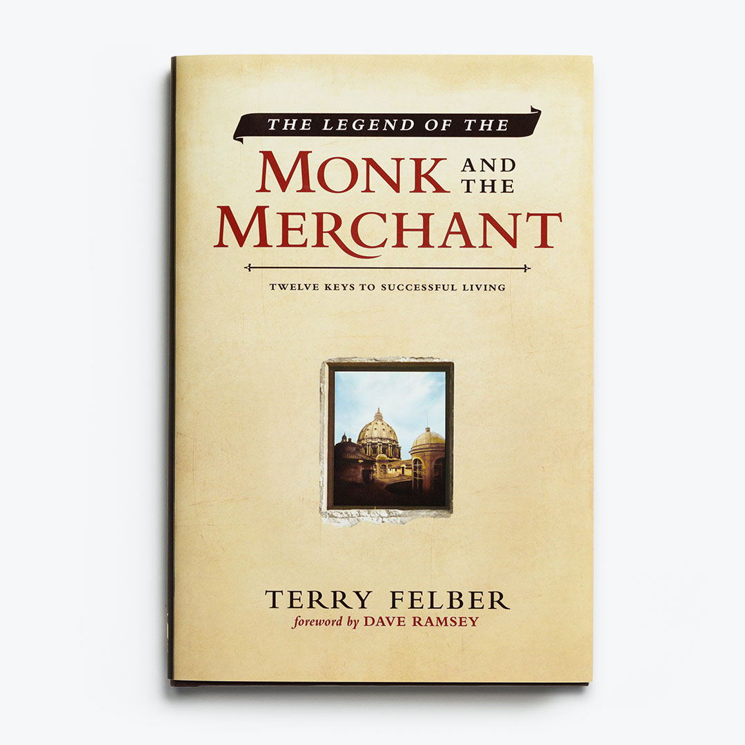 The Legend of the Monk & the Merchant - Hardcover Book