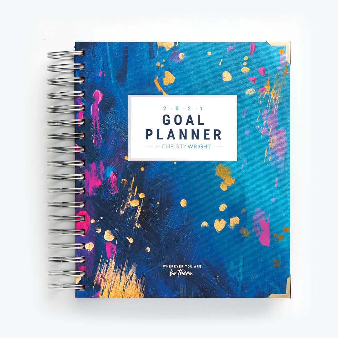 New 2021 Goal Planner By Christy Wright