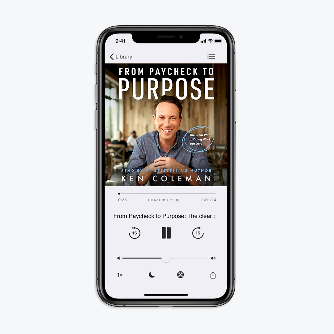 New! From Paycheck to Purpose by Ken Coleman - Audiobook