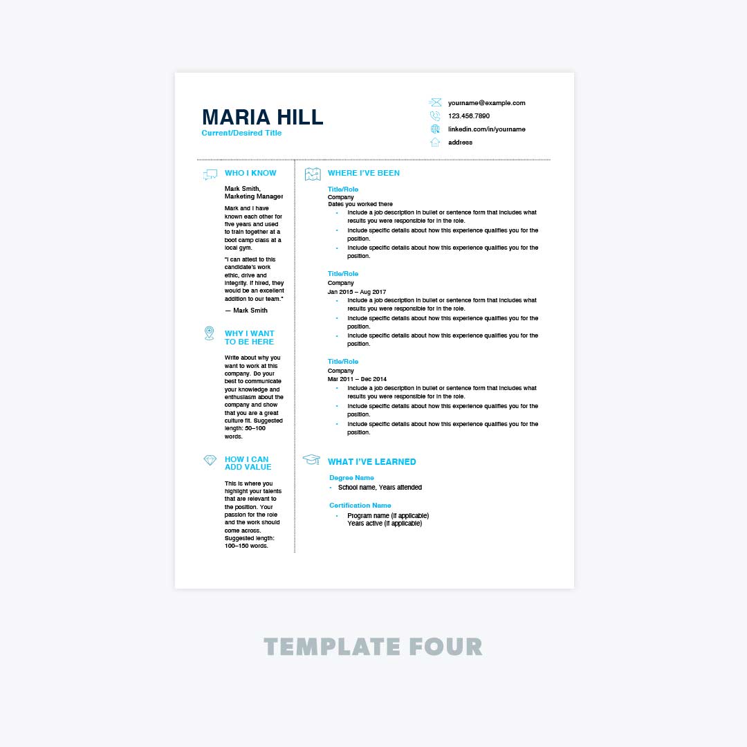 Ken Coleman Resume Template Free