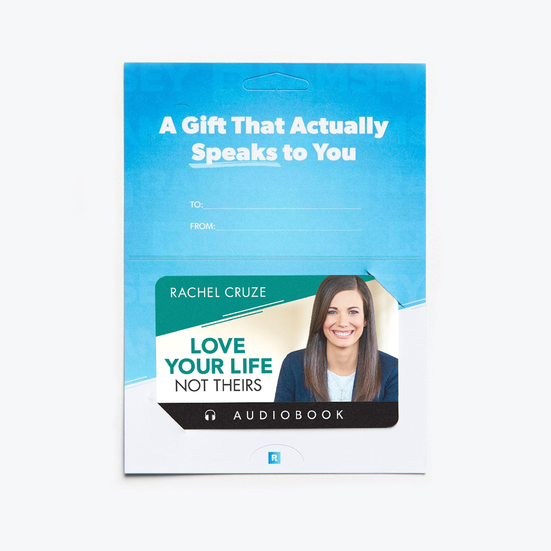 Love Your Life Not Theirs Audiobook Gift Card